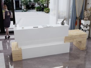 Stylowa lada recepcyjna