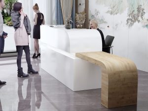 Lada recepcyjna do biura