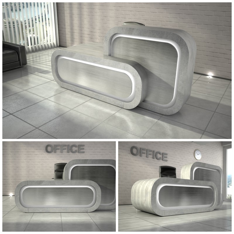 Stylowa lada recepcyjna