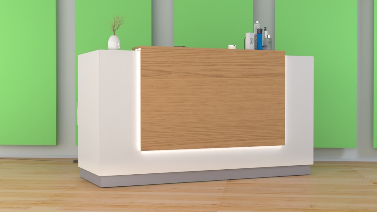 Lada recepcyjna nowoczesna