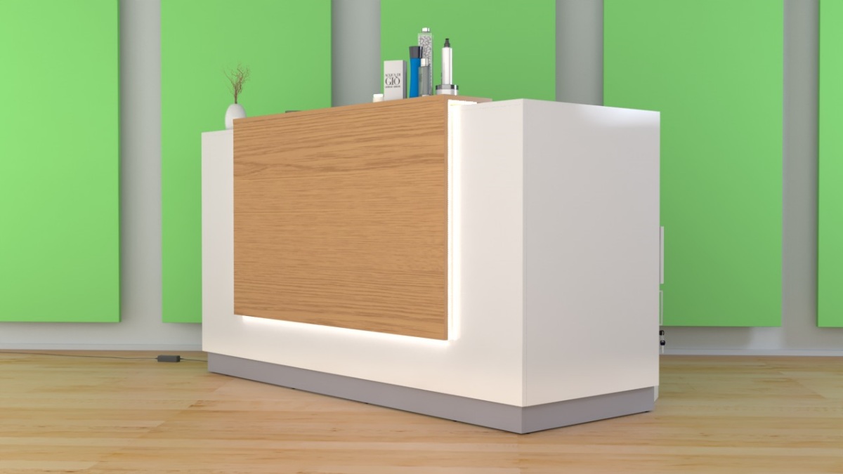 Lada recepcyjna nowoczesna