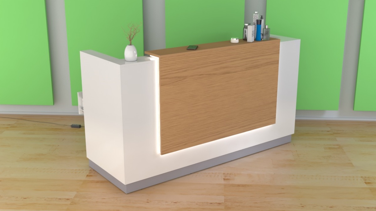 Lada recepcyjna na wymiar