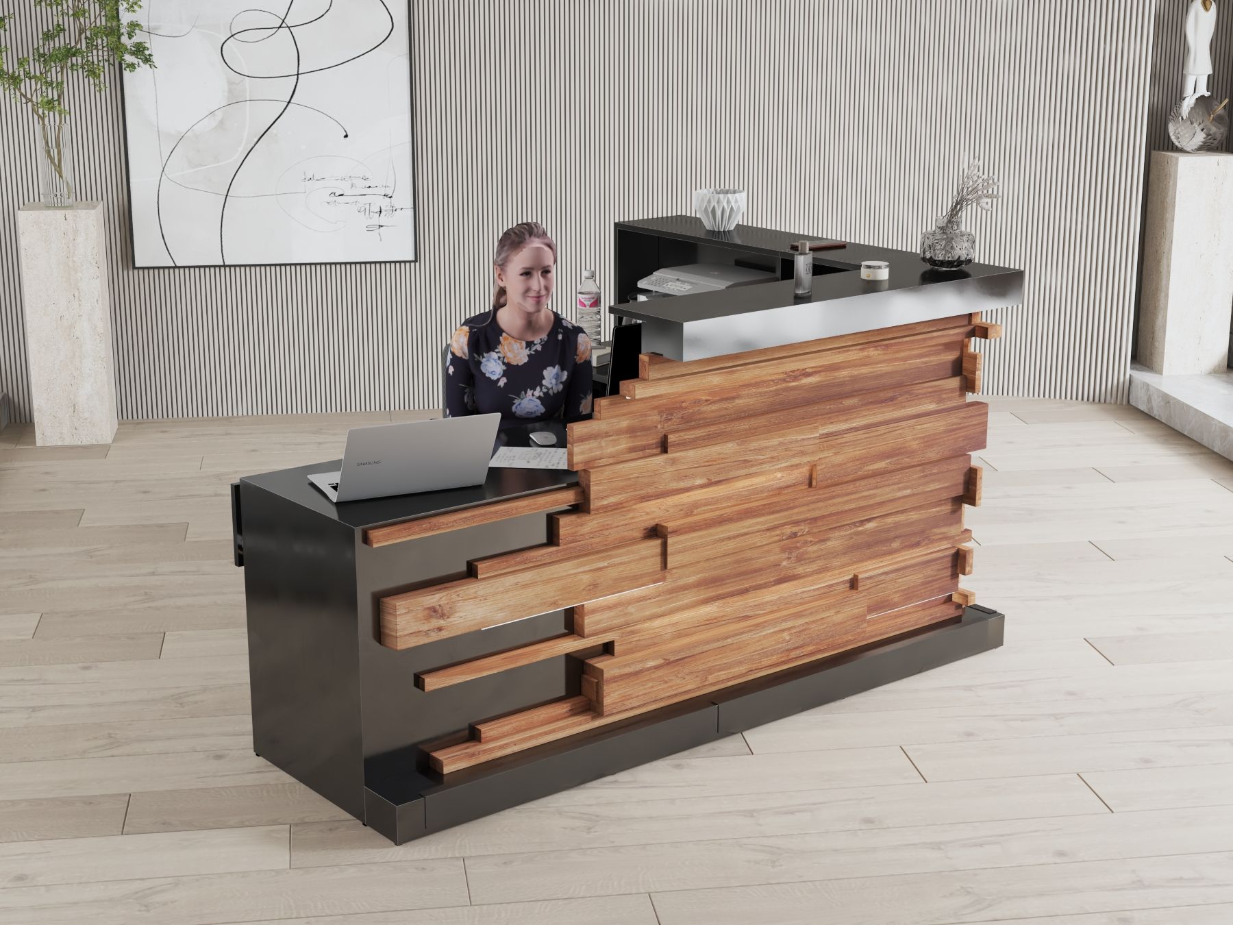 Recepcja do biura na zamówienie