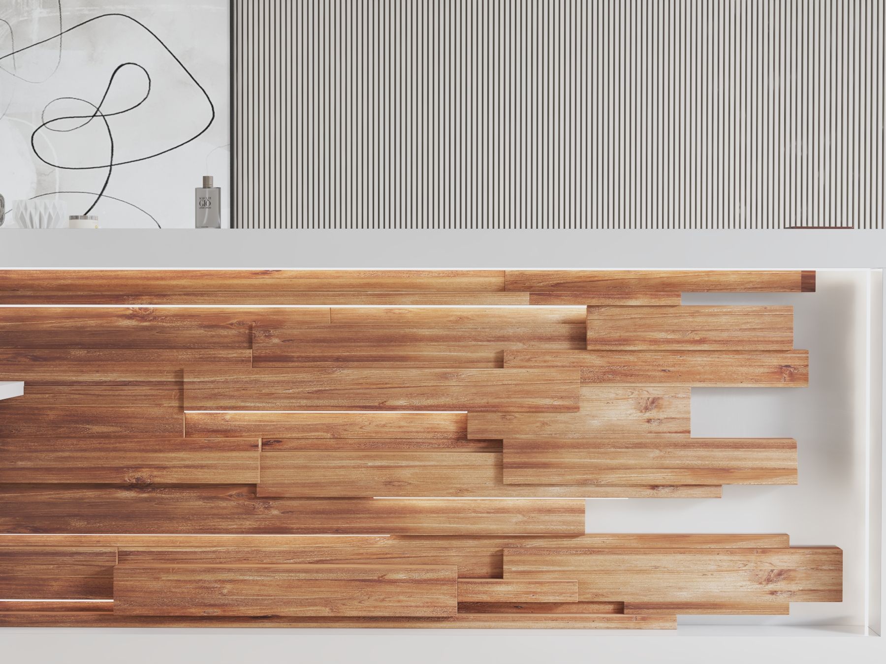 Lada recepcyjna na wymiar