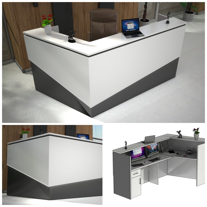 Lada recepcyjna premium