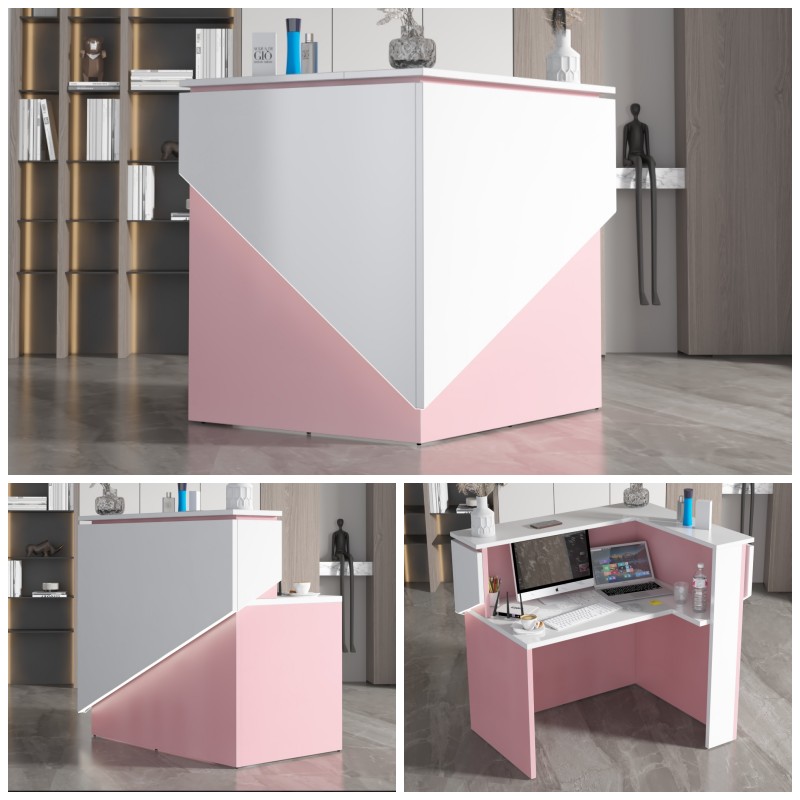 Lada recepcyjna z podświetleniem