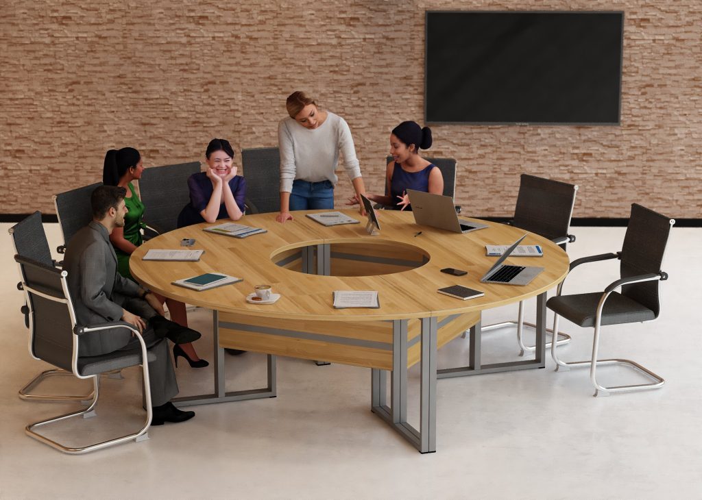 Stół konferencyjny okrągły