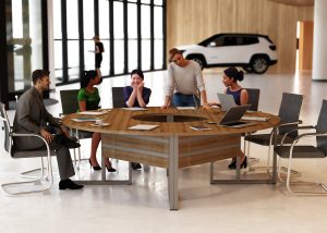 Stół konferencyjny okrągły