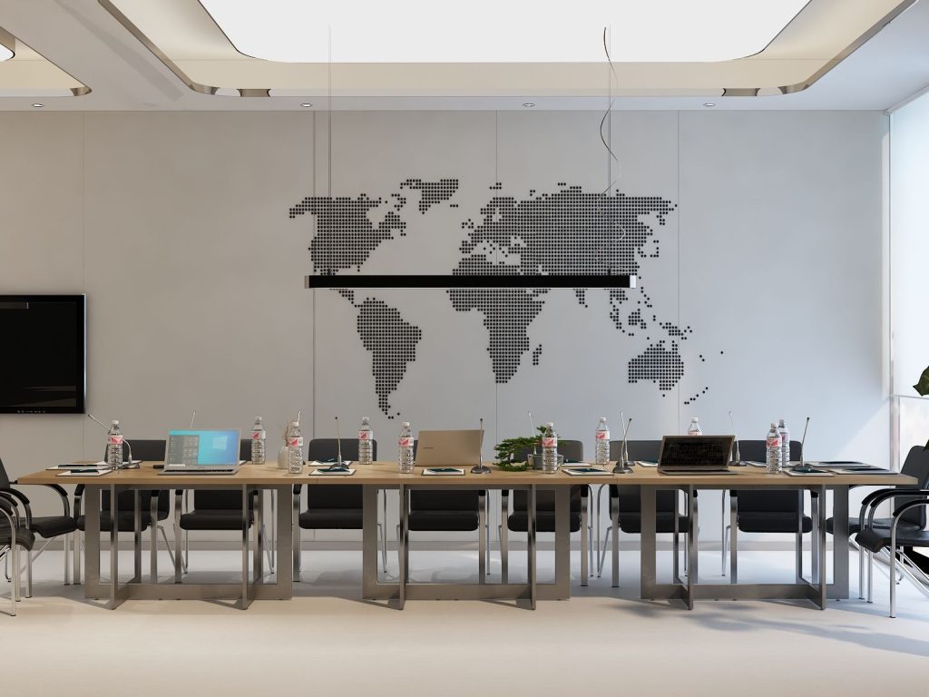 Stół loftowy do konferencji Swing 18 420x100cm na 18 osob