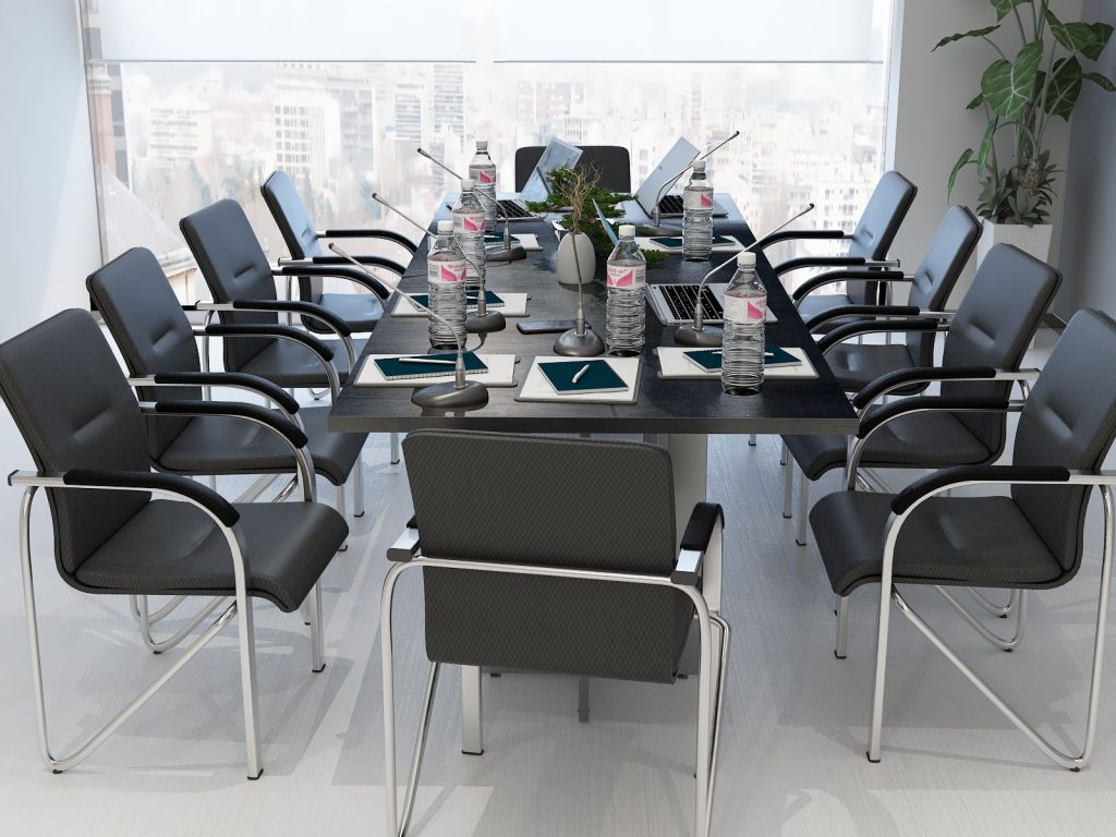 Stół loftowy Swing 8 260x80cm na 8 osób w kolorze szarym