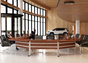 Stół konferencyjny zaokrąglony