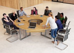 Stół konferencyjny okrągły