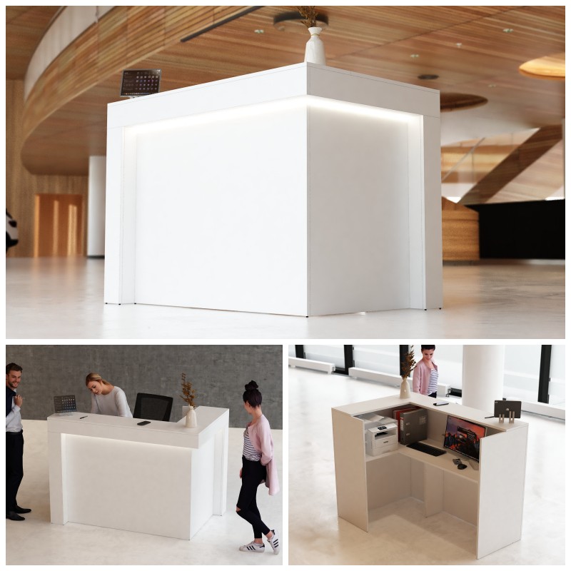 Funkcjonalna lada recepcyjna