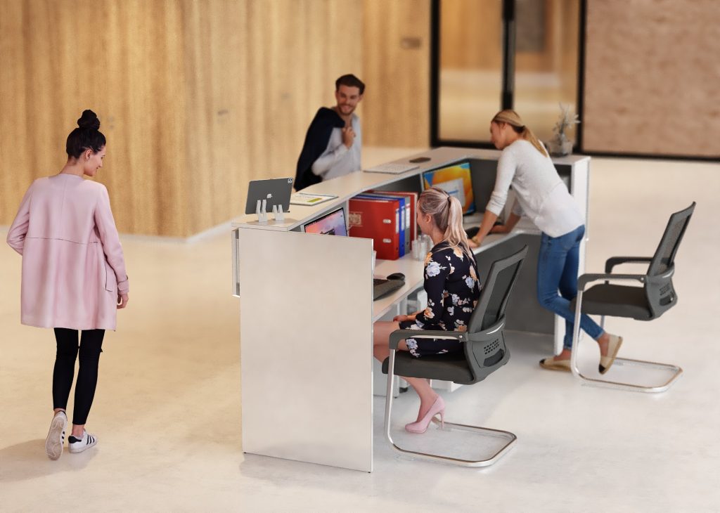 Lada recepcyjna do salonu