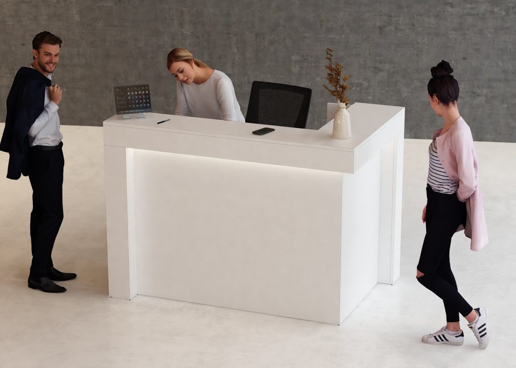 Funkcjonalna lada recepcyjna