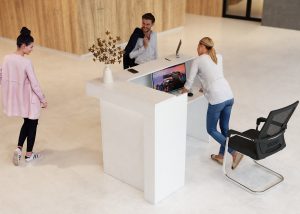 Funkcjonalna lada recepcyjna