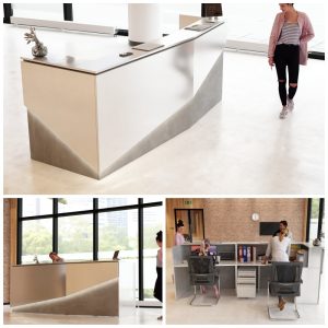 Lada recepcyjna do salonu