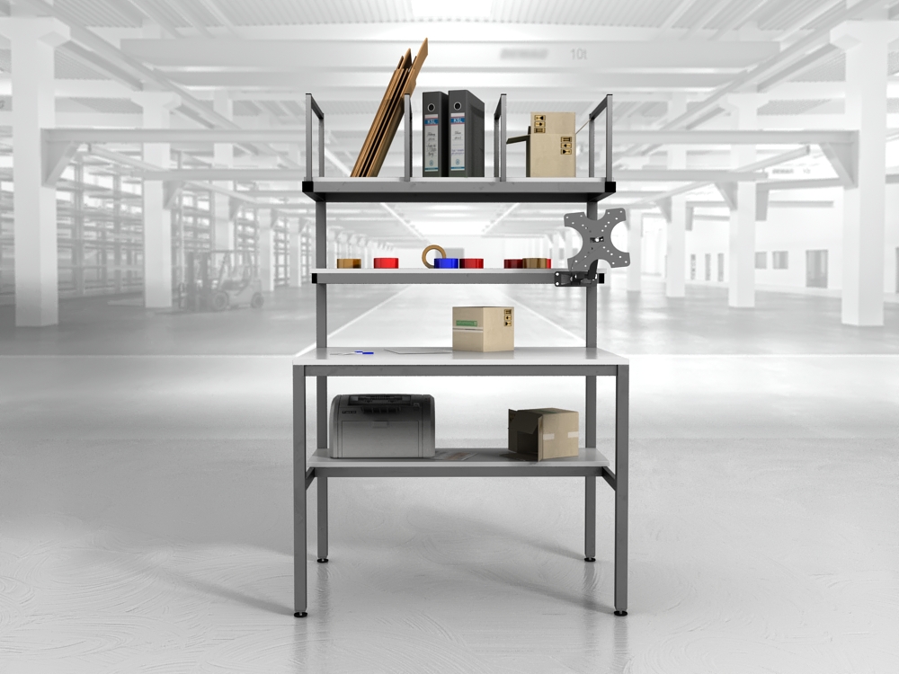 stół do pakowania paczek