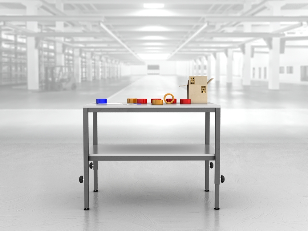 stół do pakowania paczek