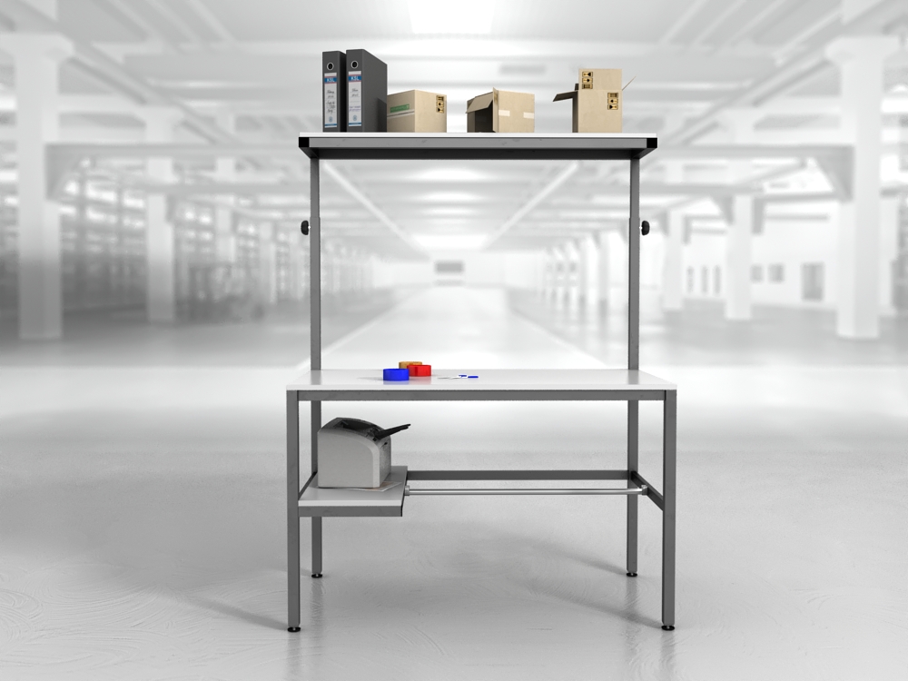 stół do pakowania paczek