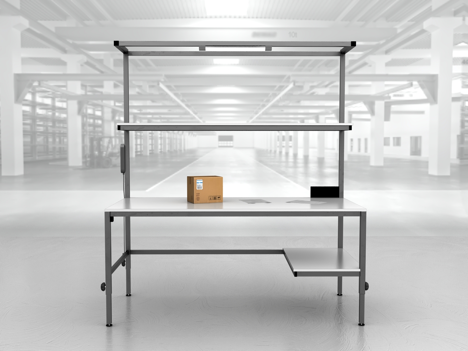 stół do pakowania paczek