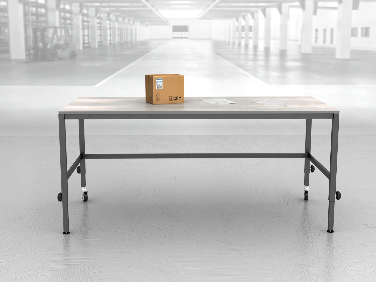 stół do pakowania paczek