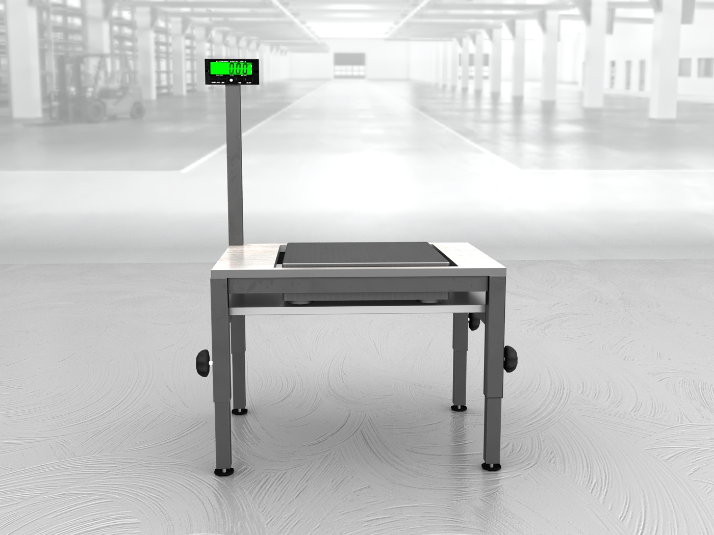 stół do pakowania paczek