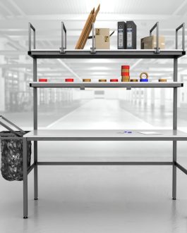 Stół warsztatowy do pakowania 180x100x210cm Art_729A