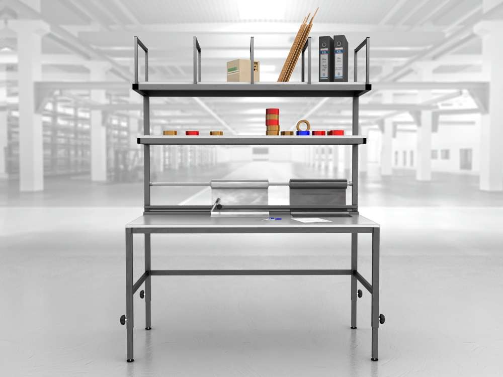 stół do pakowania paczek