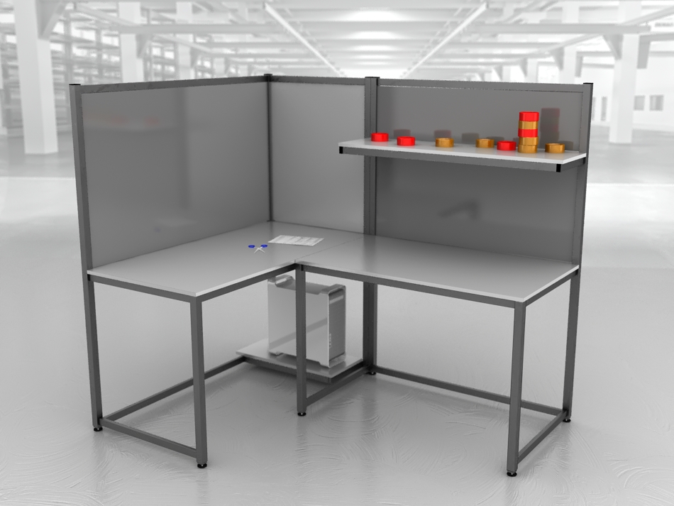 stół do pakowania paczek