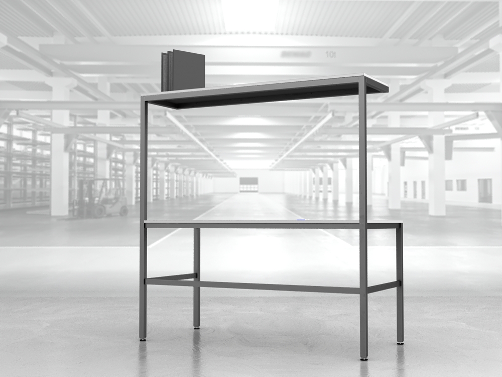 stół do pakowania paczek