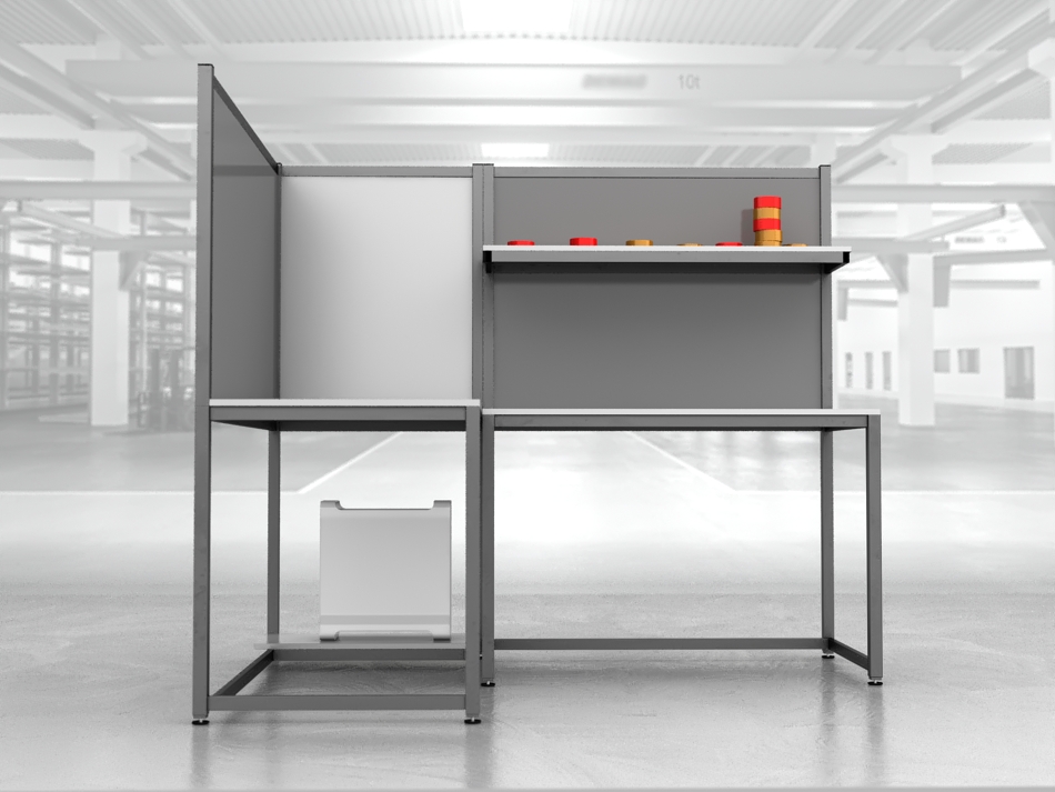 stół do pakowania paczek