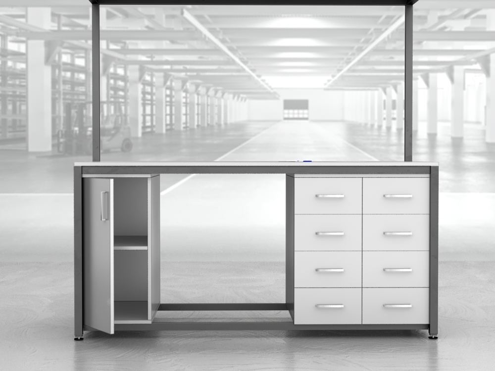 stół do pakowania paczek