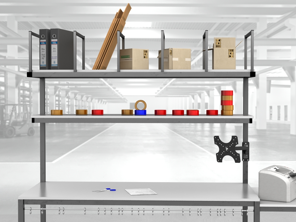 stół do pakowania paczek