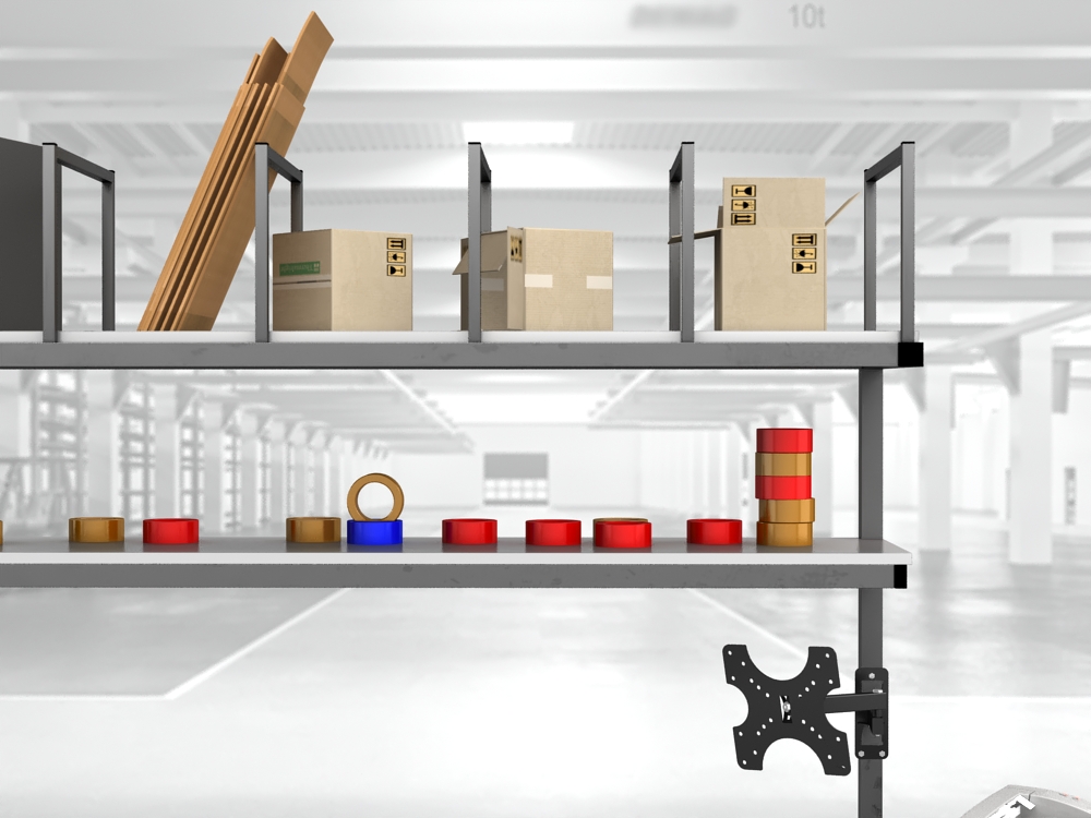 stół do pakowania paczek