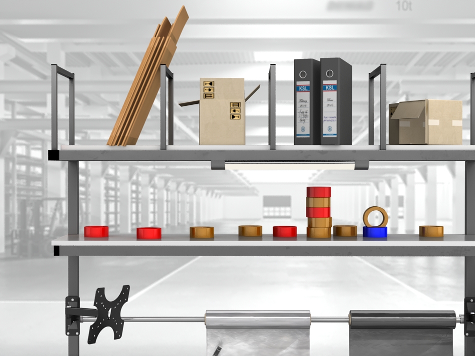 stół do pakowania paczek