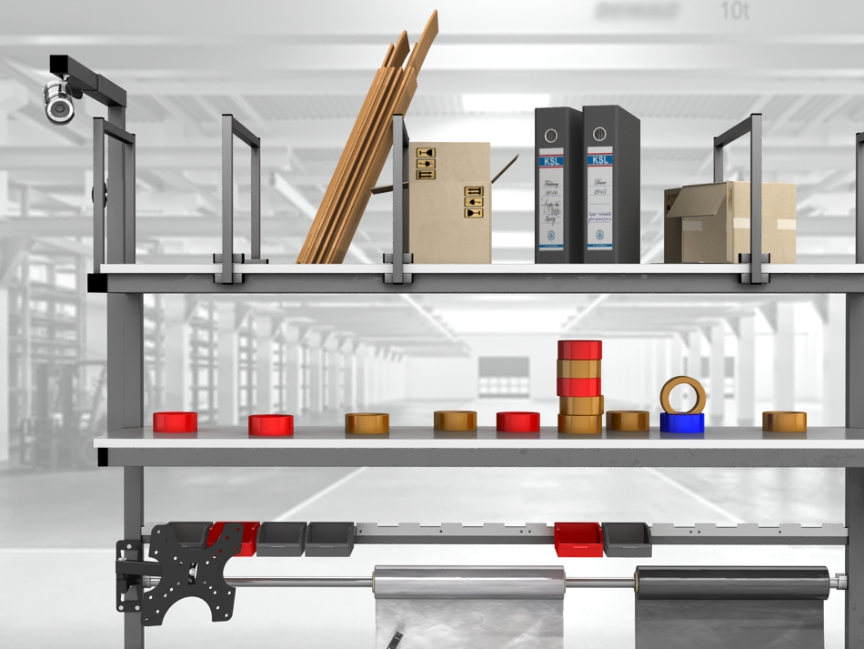 stół do pakowania paczek