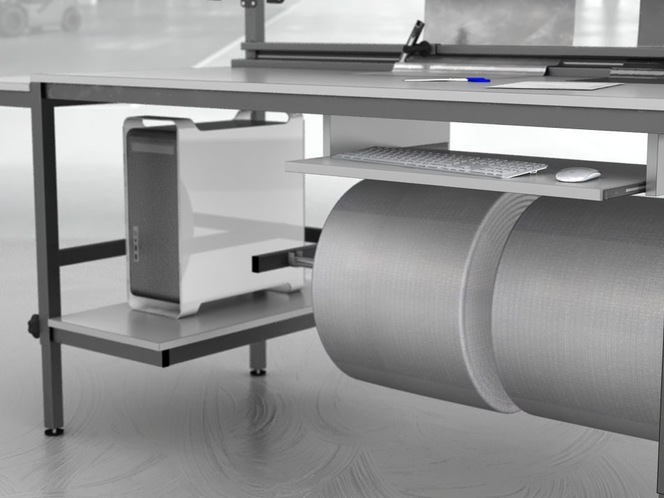 stół do pakowania paczek