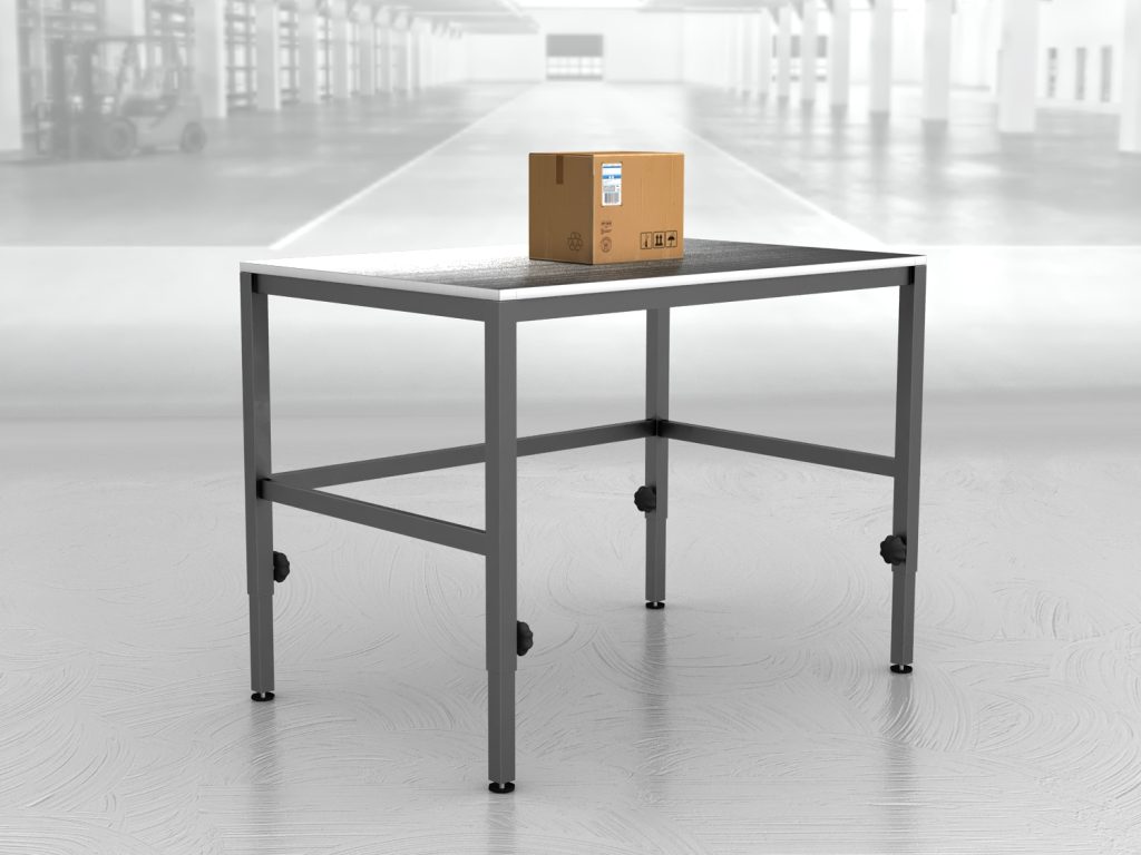 stół do pakowania paczek