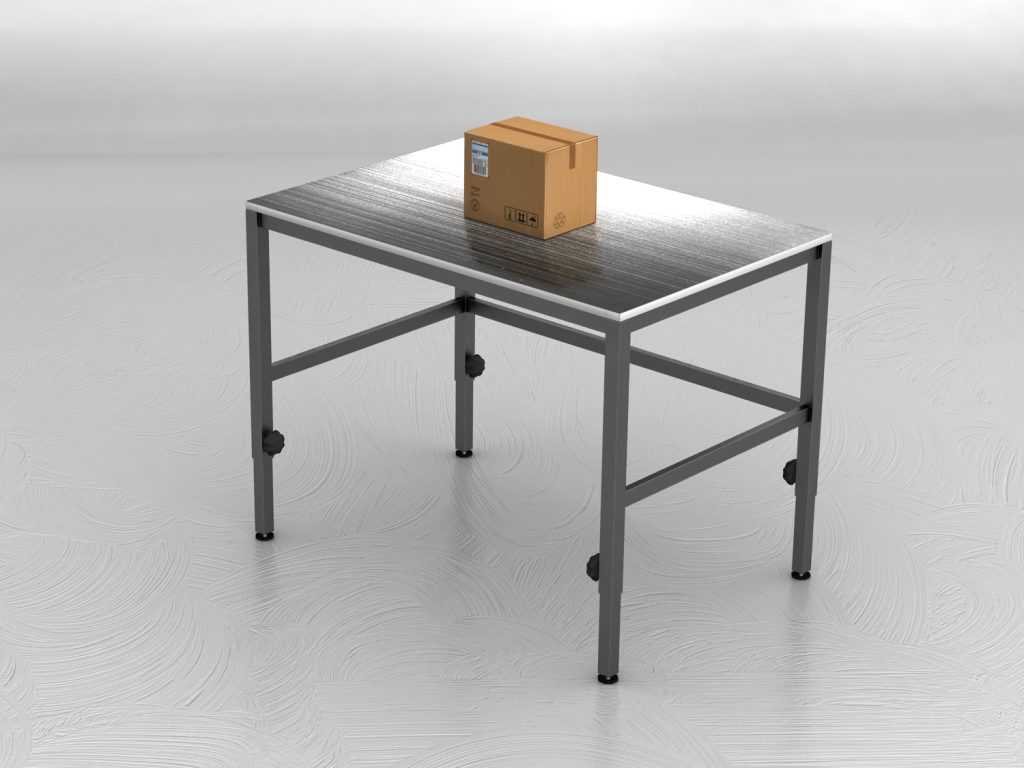 stół do pakowania paczek