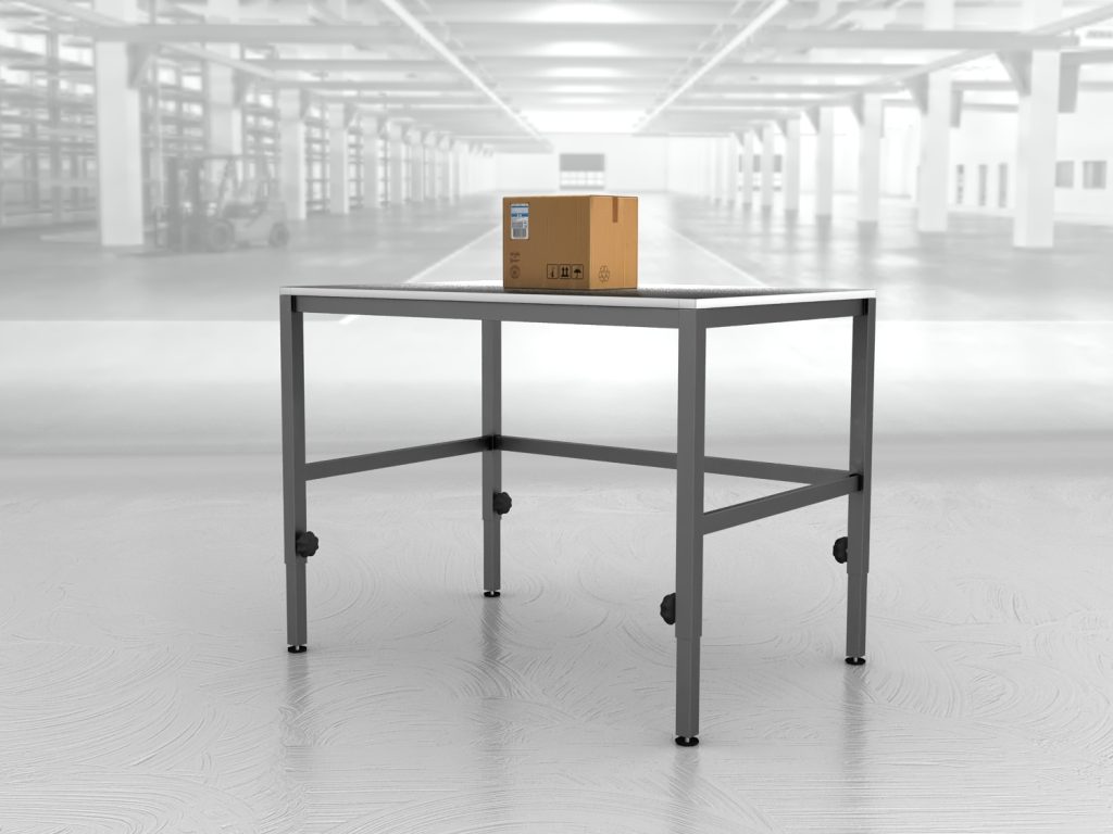 stół do pakowania paczek