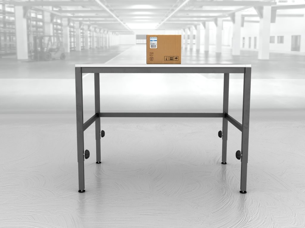 stół do pakowania paczek