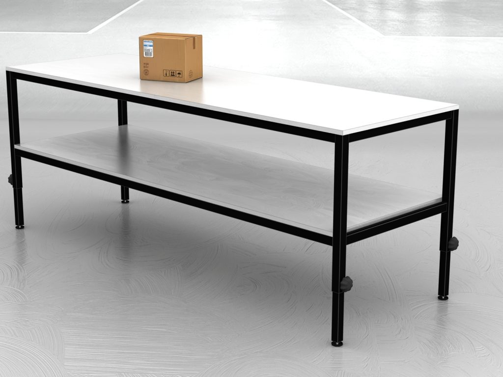 stół do pakowania paczek