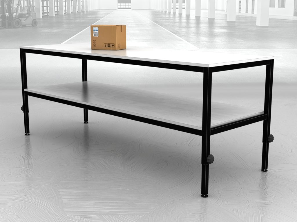 stół do pakowania paczek