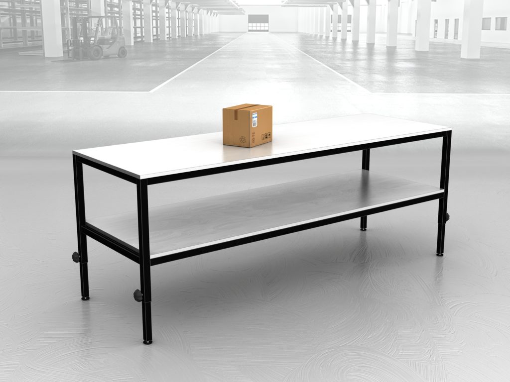 stół do pakowania paczek