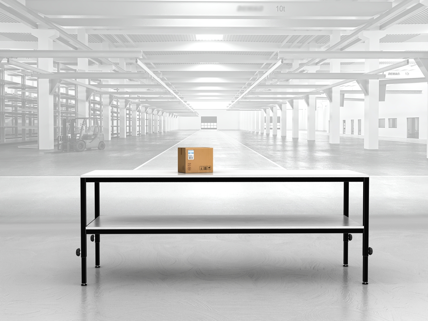 stół do pakowania paczek