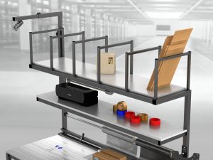 stół do pakowania paczek