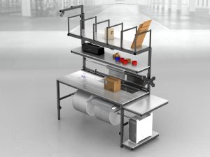 stół do pakowania paczek