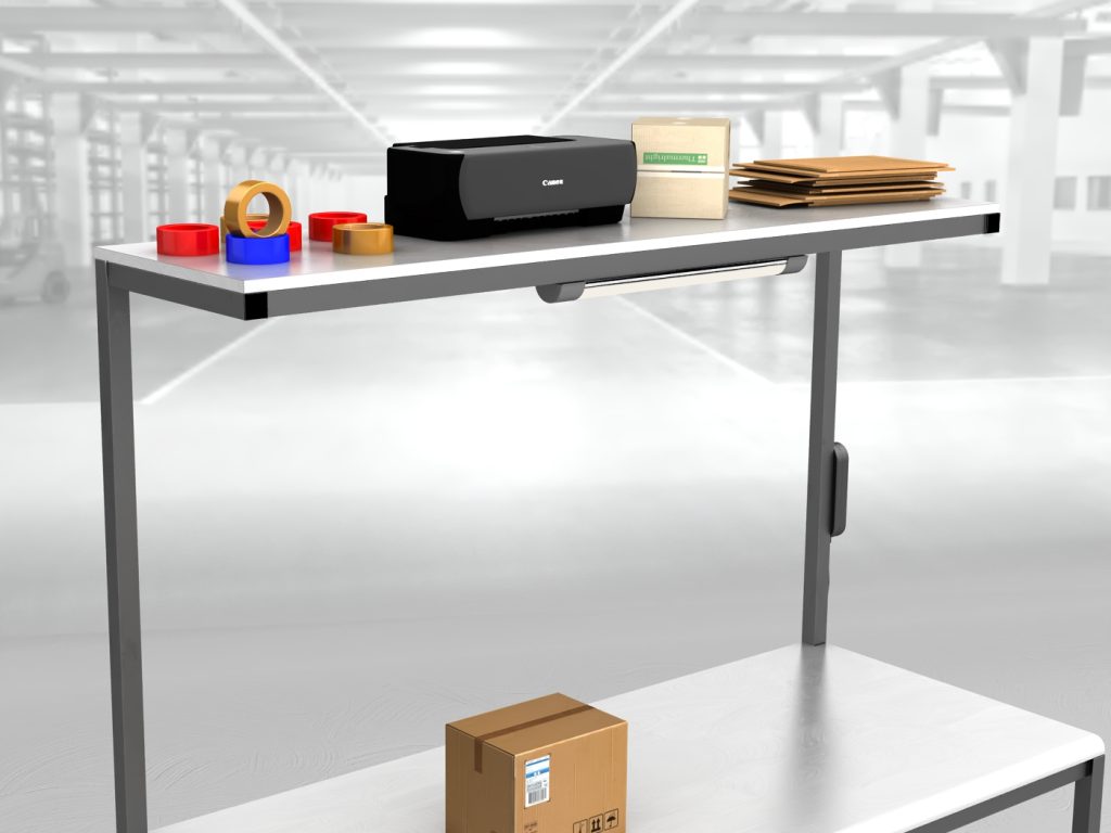 stół do pakowania paczek