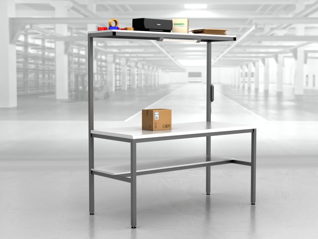 stół do pakowania paczek